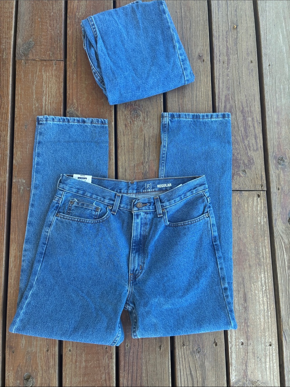 2 Pair Men’s Jeans Regular Fit-32x30